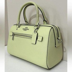 Coach Rowan Women's Satchel Bag Pale Lime (79946)